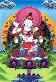 Siva y Shakti en su versión tibetana, la danza de lo masculino y  lo  fenenino