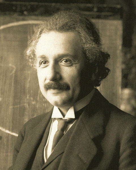 Einstein en 1921