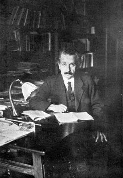 Albert Einstein en 1920