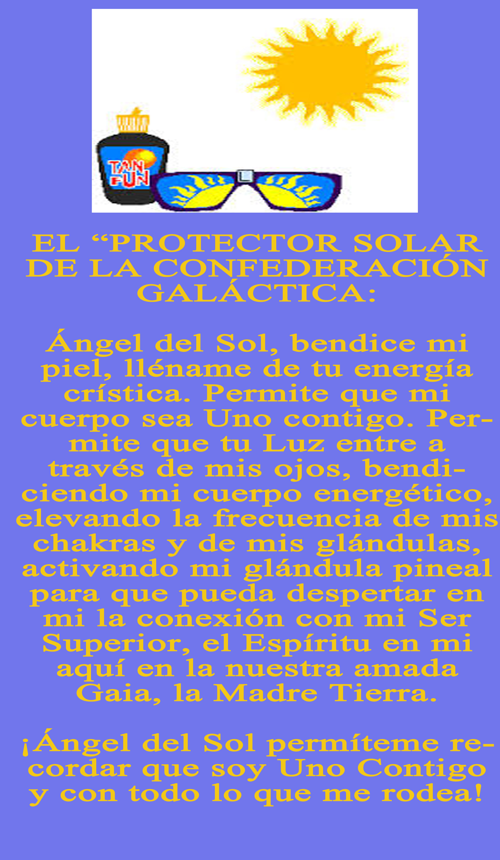 El Protector Solar de la Confederación Galáctica