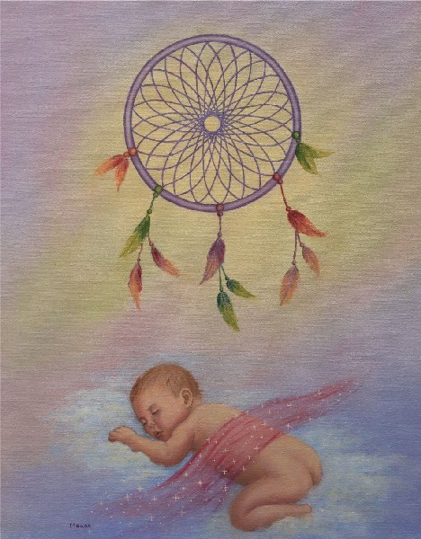 Safe (A Salvo), de Monique Monos en www.monos-art.be - Al nacer a la Nueva Tierra...estamos a Salvo!